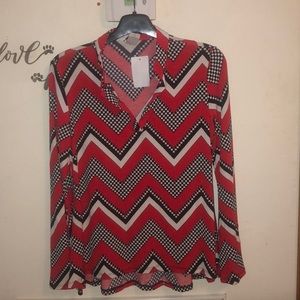 Dressy long flare  sleeve top